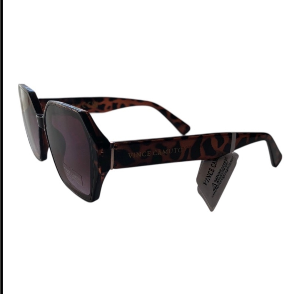 Vince Camuto Tortoiseshell Square Sunglasses - Brown